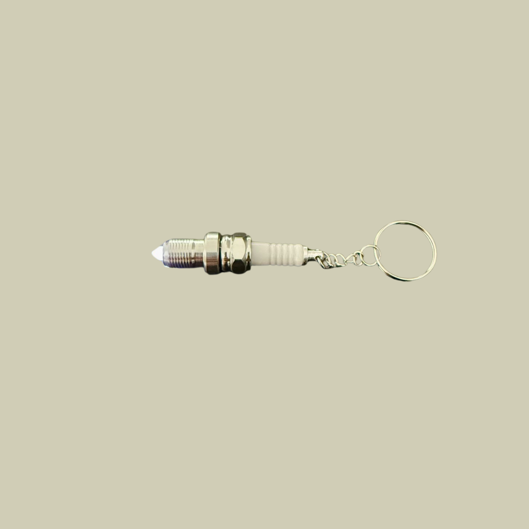 Spark Plug Light Keyring