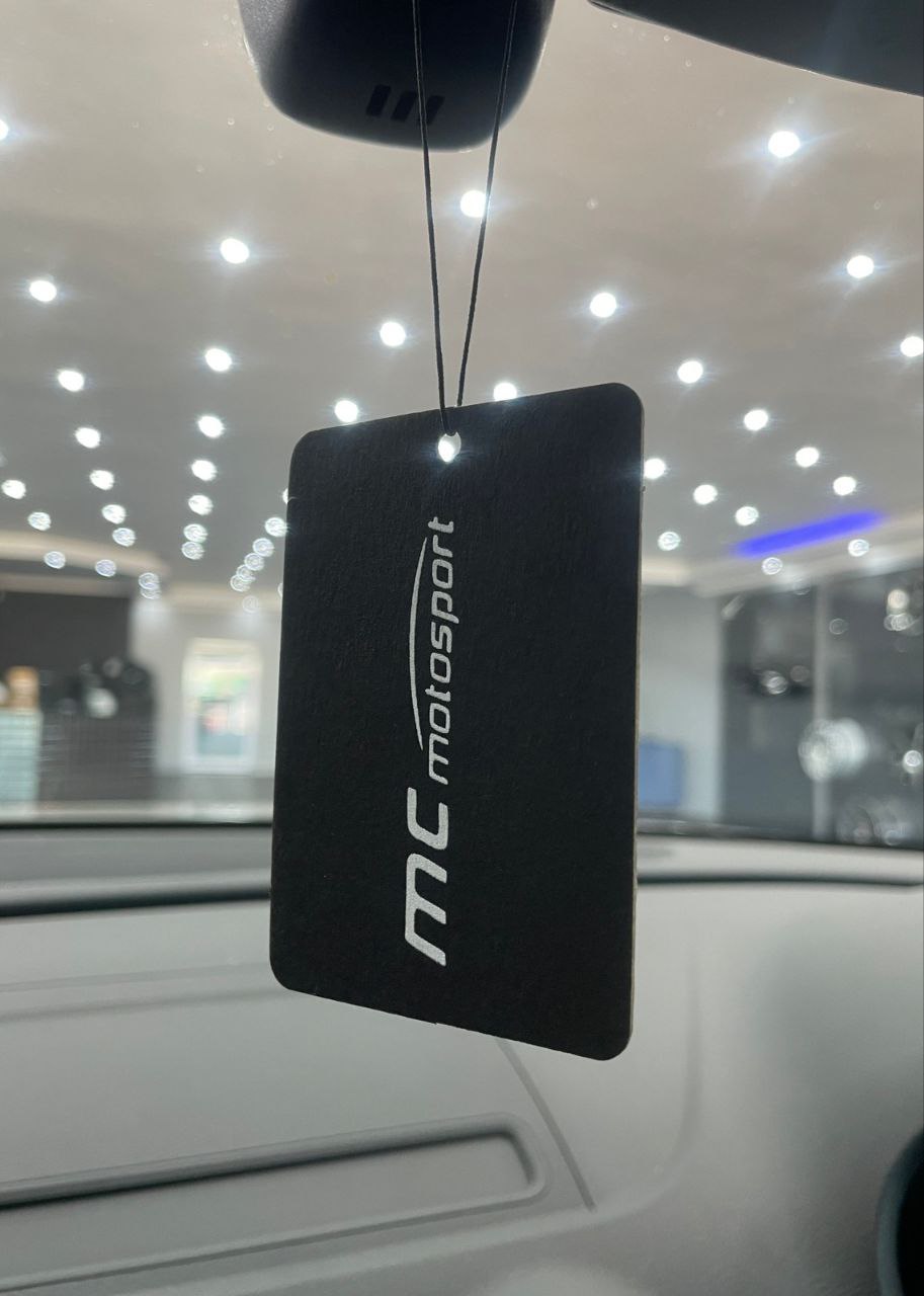 MC Motosport Custom Air Freshener card