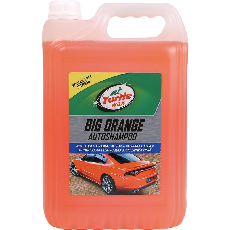 Wax Shampoo Big Auto Orange Turtle