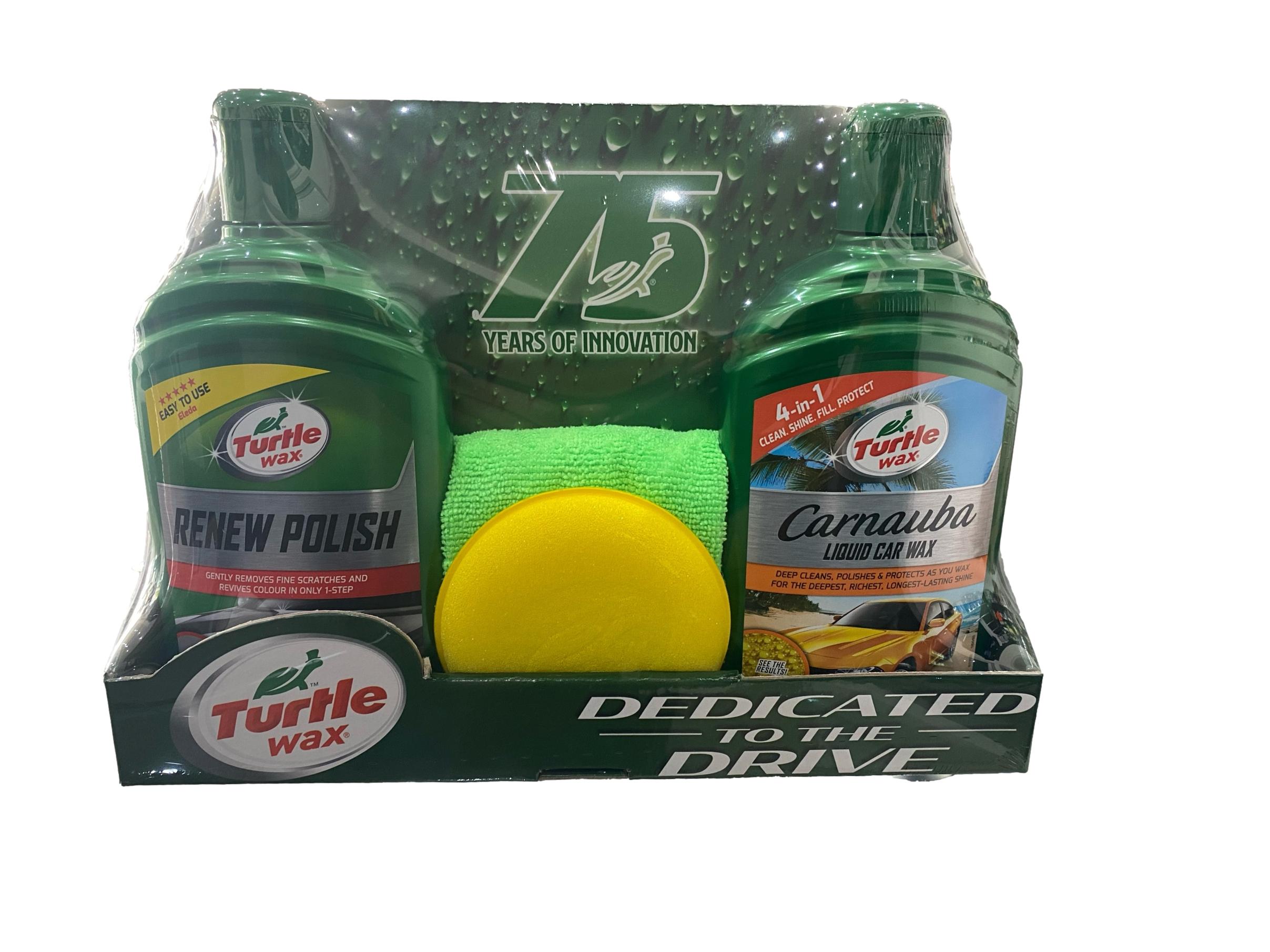 Turtle Wax Polish & Wax 4 Piece Kit