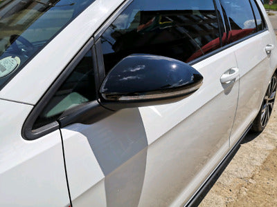 VW Golf 6 GTI Gloss Black Mirror Covers