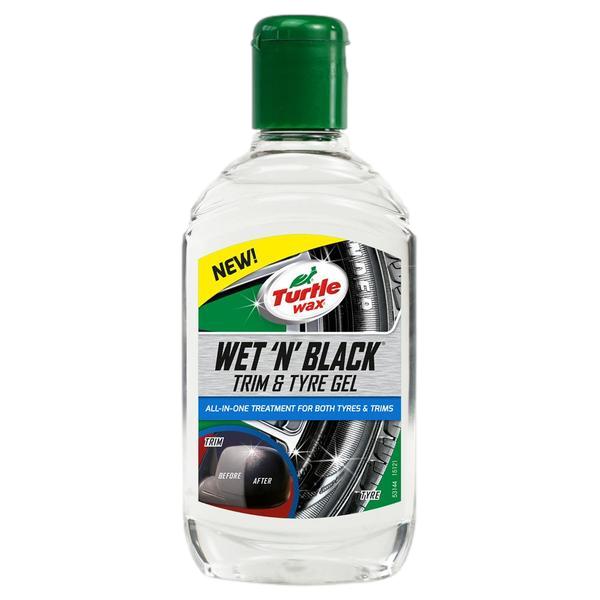 Turtle Wax Wet And  Black Trim & Tyre Gel