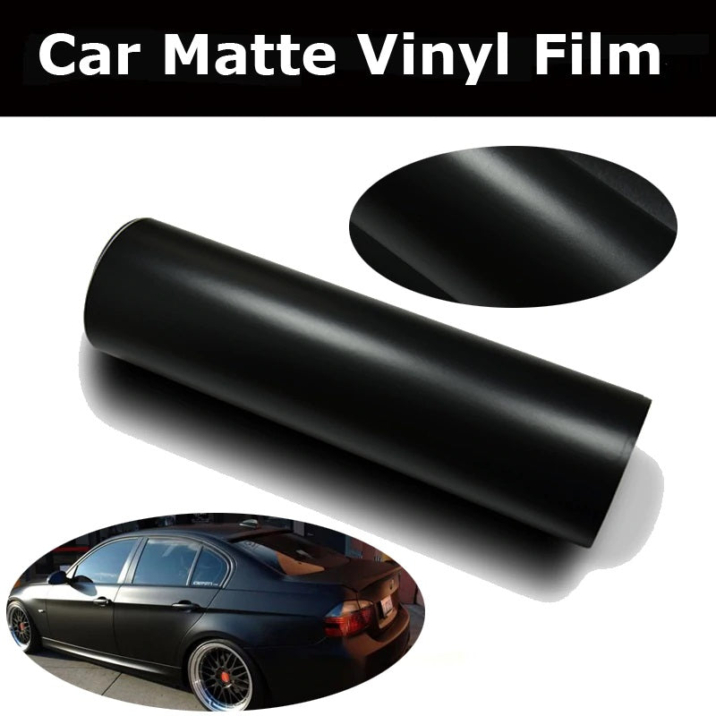 Matte Black Wrapping Vinyl