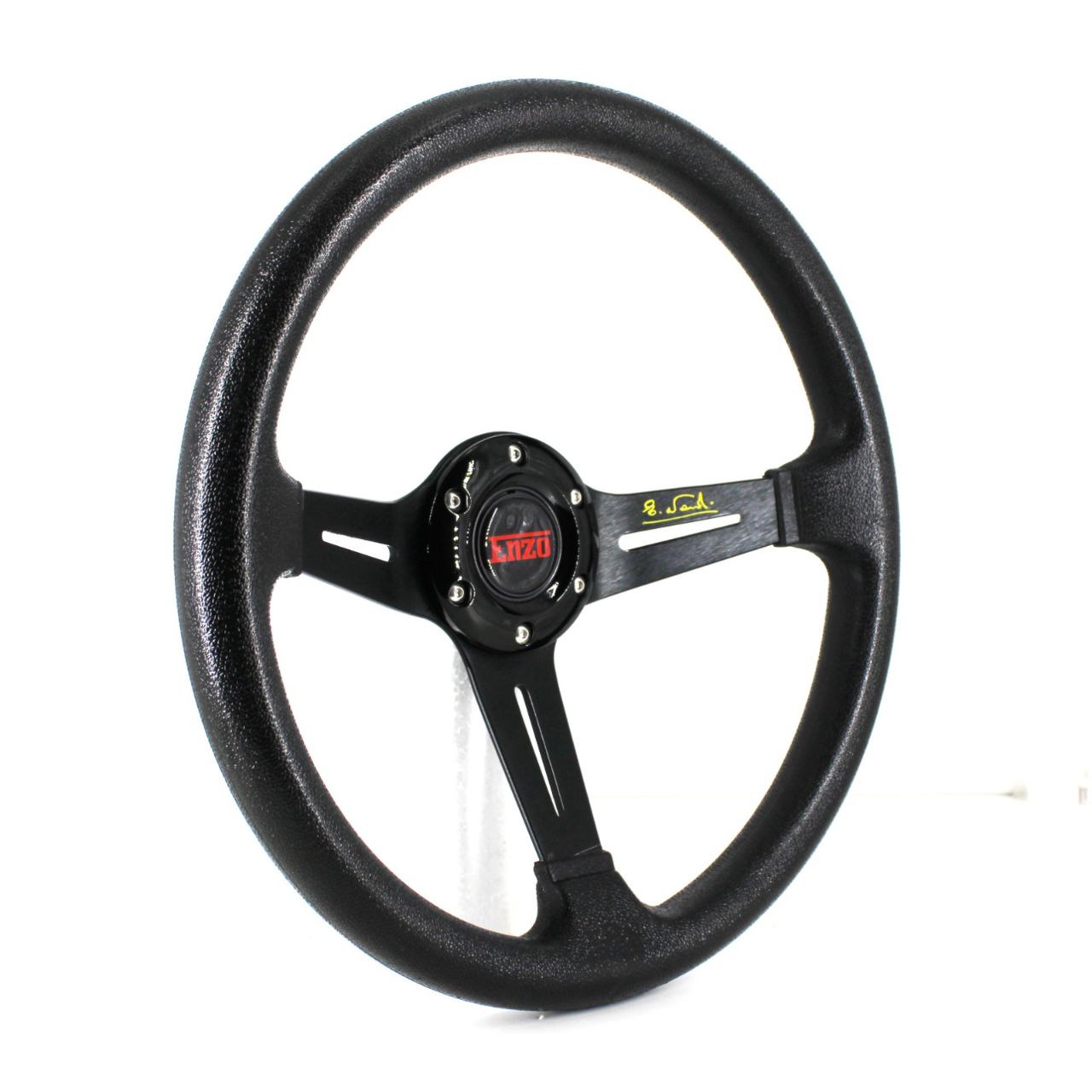 Enzo Nard Steering Wheel Black
