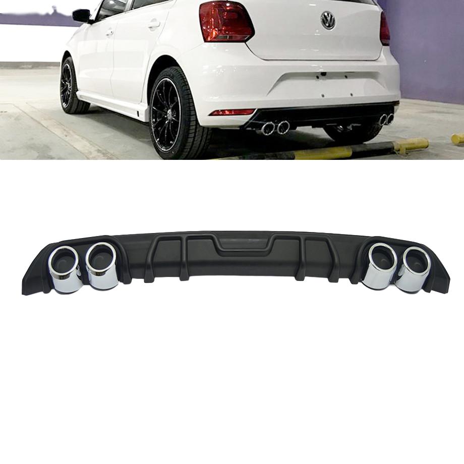 VW Polo 6 Imitate Rear Diffuser