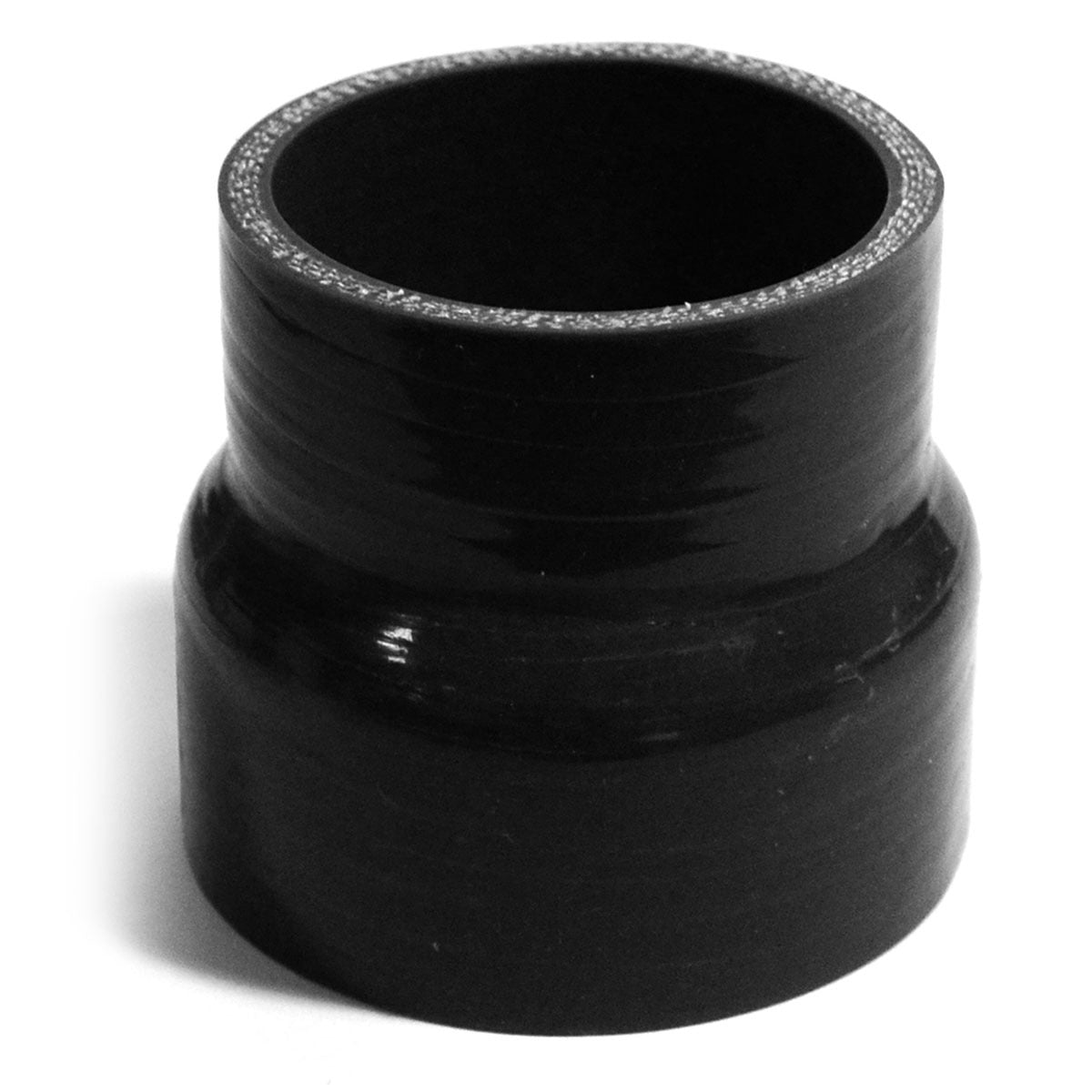 Silicone Straight Reducer 76mm-63mm - Black