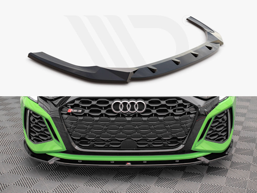 Audi RS3 8Y (2020-) -  Maxton Design Front Splitter V.1