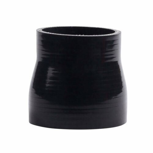 Silicone Straight Reducer 100mm - 76mm Black